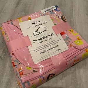 Little Sleepies Alphabet Bamboo Blanket